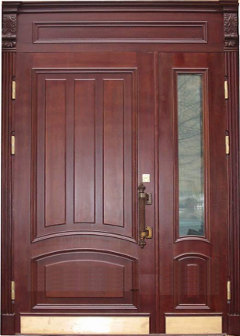 Парадная дверь в классическом стиле-6