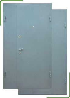 Тамбурная металлическая дверь под покрас-2